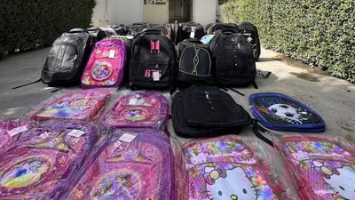 قوتابیانى پۆلى یەک بە جانتاى نوێ پێشوازیان لێکرا