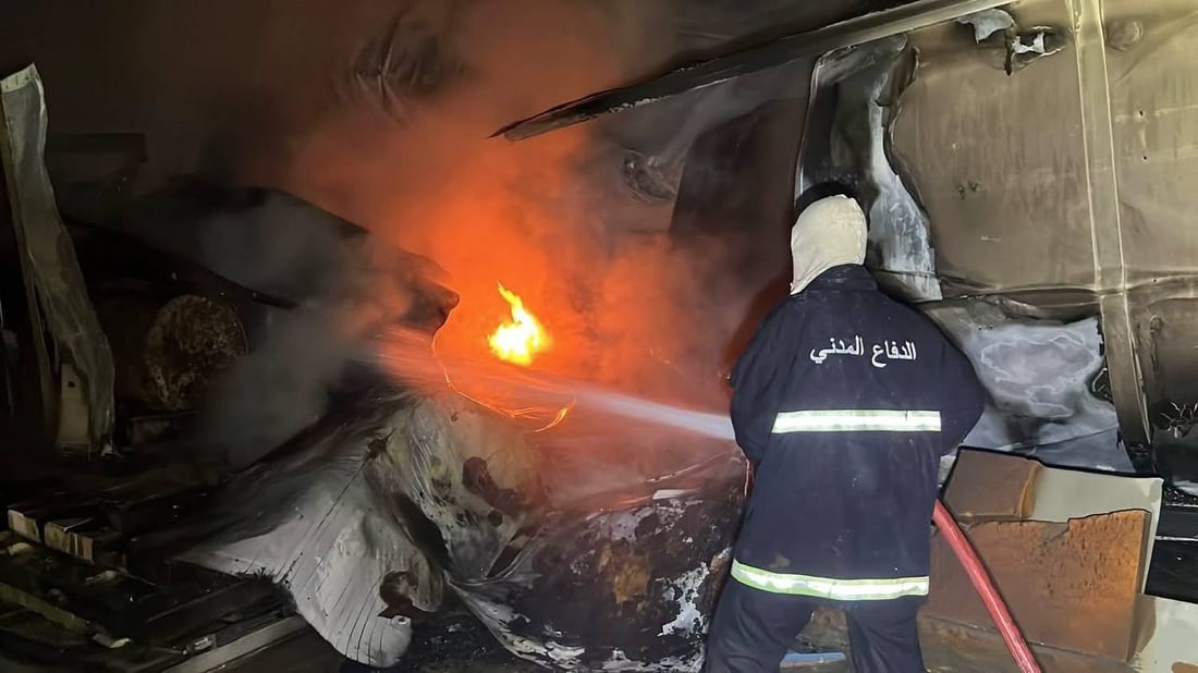 الإطفاء تسيطر على حريق “كسرة وعطش” قبل امتداده إلى المباني المجاورة