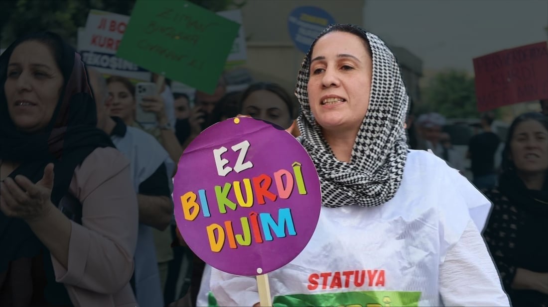 باکوری کوردستان؛ خۆپیشاندانى فراوان بۆ به‌فه‌رمى ناساندنى زمانی کوردی له‌ خوێندندا به‌ڕێوه‌چوو