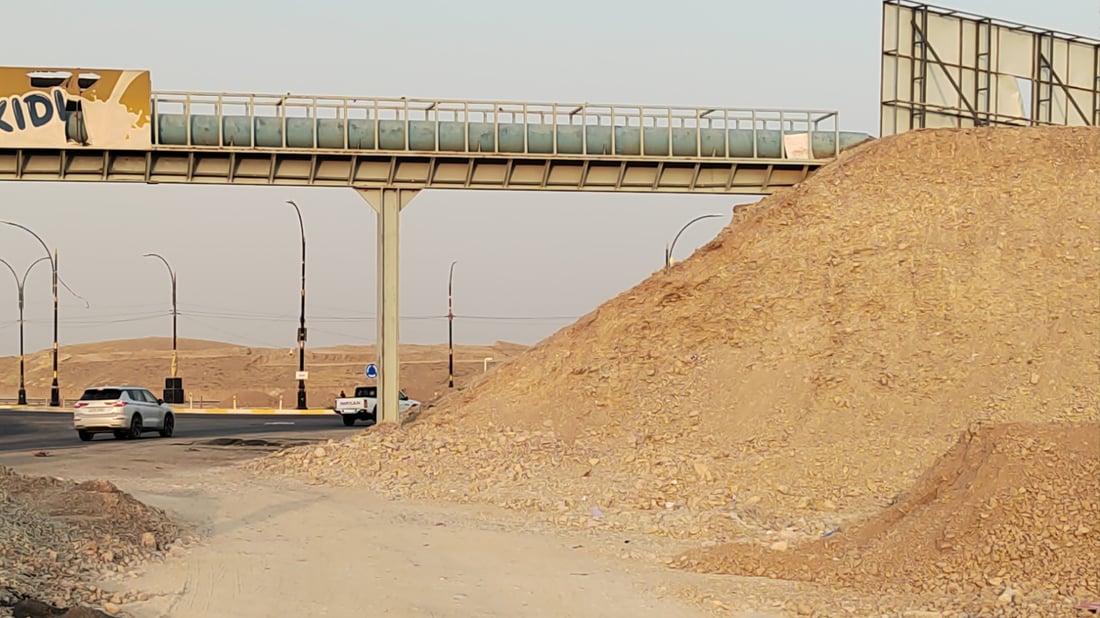 هێشتا ئەو بۆریەی کە کاری لەشەقامی 60 مەتری کەلار کردووە لا نەبراوە