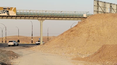 هێشتا ئەو بۆریەی کە کاری لەشەقامی 60 مەتری کەلار کردووە لا نەبراوە