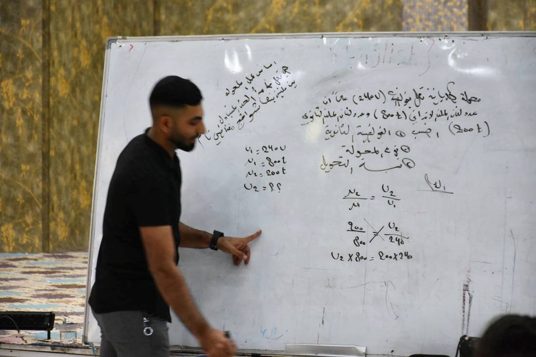 صور: 72 ساعة من المراجعة المكثفة لطالبات هيت وطلابها استعداداً للبكلوريا