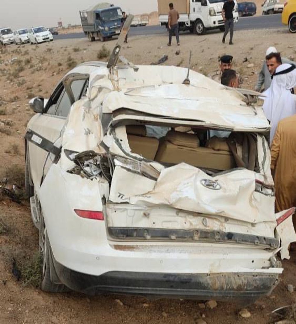 حصيلة مقلقة لحوادث المرور في نينوى خلال شهر واحد