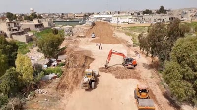 صور: جوانب تلعفر صارت أقرب.. طريق جديد يختصر من حي المثنى إلى “العروبة”