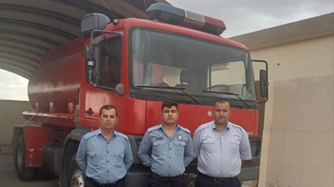 دوو تیمی ئاگركوژێنه‌وه‌ گه‌نم و جۆى مەلاقەرە ده‌پارێزن