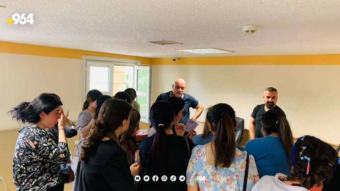 قوتابیانی شەنگال نۆ ساڵە لە دهۆك تاقیكردنەوە دەكەن