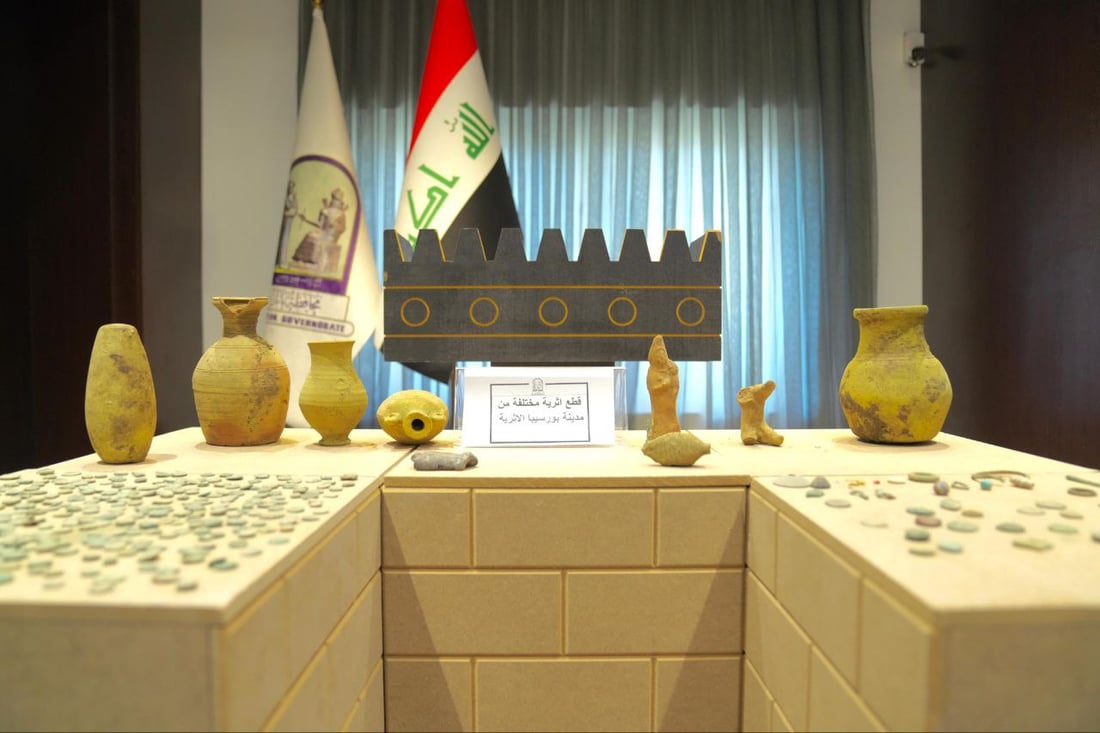 محافظ بابل يعثر على ذهب حمورابي.. الأمطار كشفت بورسيبا
