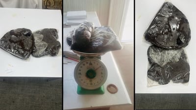 Authorities seize 3 kilograms of narcotics at Arar border crossing