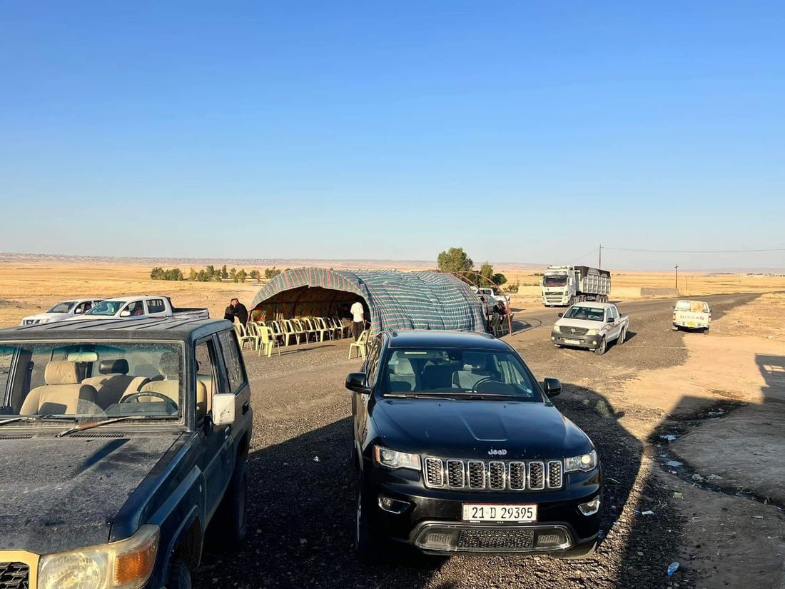 جوتیارانی ناوچەی داودە رێگای ناوچەکەیان داخست