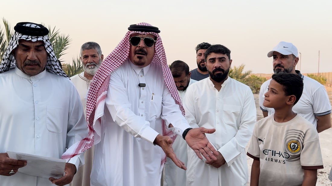 خويسات تناشد الله والملائكة وعزرائيل لتعويض 40 مزرعة دمرتها المدينة الاقتصادية