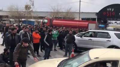 دوکاندارانی لەنگەی هەولێر شەقامی 100ـیان داخست