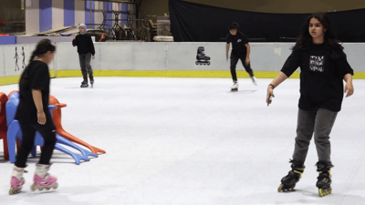 البصرة قبل قليل.. تزلج على الجليد وتحكّم بعربة “كابتن نامق” أبرز تجارب العيد