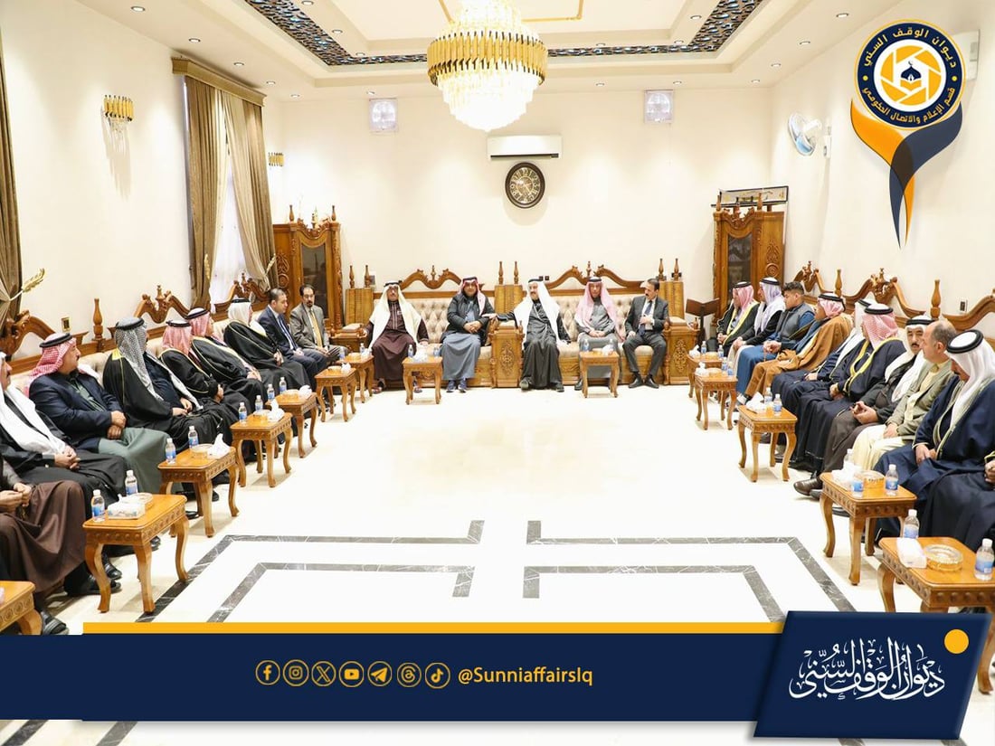 صور: السفير السعودي يصل الضلوعية ويبحث مع رئيس الوقف السني التعاون المشترك