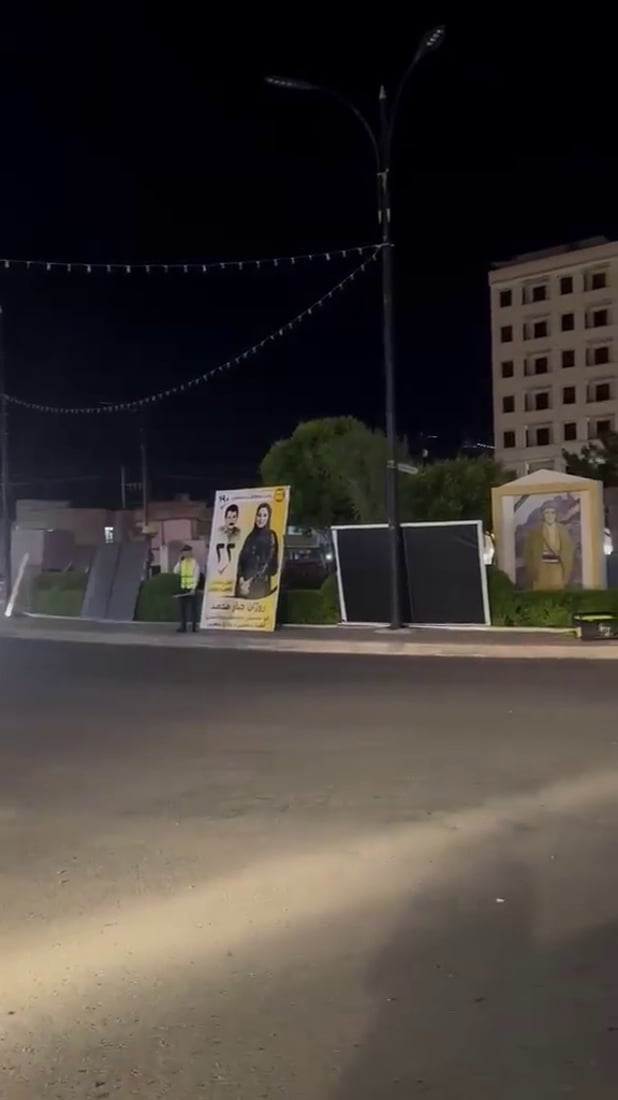 رئيس كردستان أطلق صافرة الانتخابات.. بدء ظهور صور المرشحين في شوارع أربيل