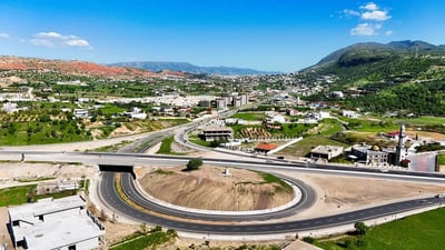 بەشێکی دیکەی پرۆژە ستراتیژیەکەی رێگای کۆڕێ – شەقڵاوە تەواو بوو