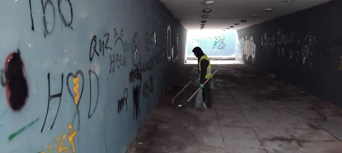 لە یەکەم هەفتەی مانگی رەمەزاندا نزیکەی نۆ تۆن زبڵ لە عەلوەی هەولێر کۆکرایەوە