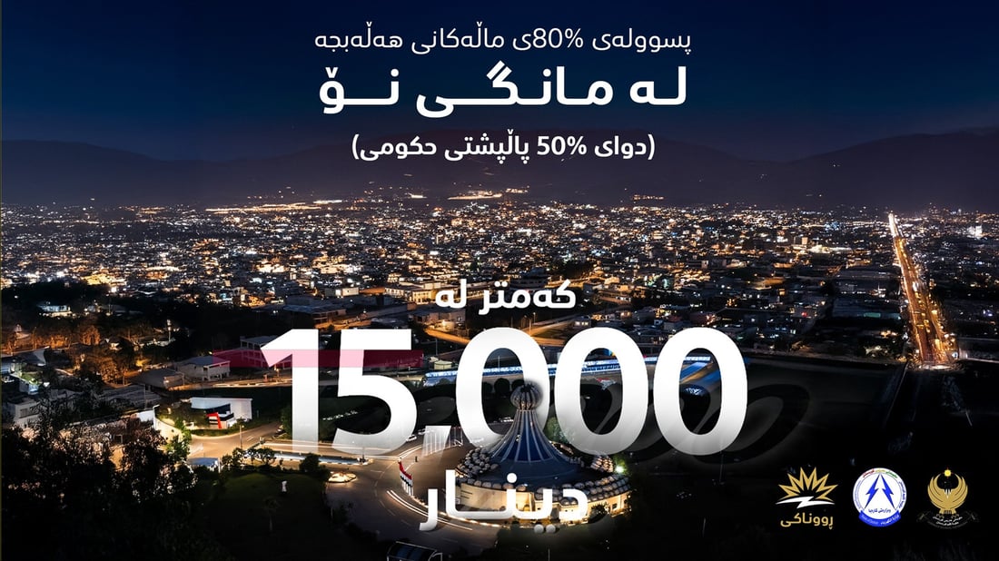 ‌ 80%ـی هاوڵاتیانى هه‌ڵه‌بجه بۆ مانگى 9 كه‌متر له‌ 15 هه‌زار دیناریان بۆ گه‌ڕاوه‌ته‌وه‌