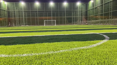 صور: ملعب خماسي جديد في الفلوجة بمواصفات حديثة