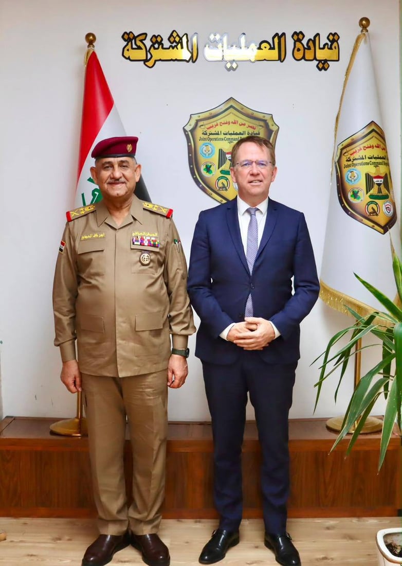 المحمداوي يودع السفير الفرنسي: كان شريكاً في دعم العراق خلال حربه على الإرهاب