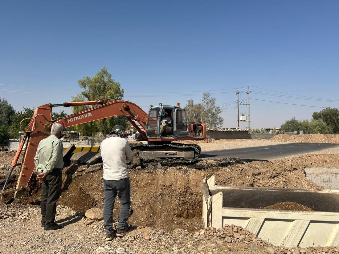 رێگای رزگاری بۆ گوندی کارێزە لە گەرمیان داخراوە