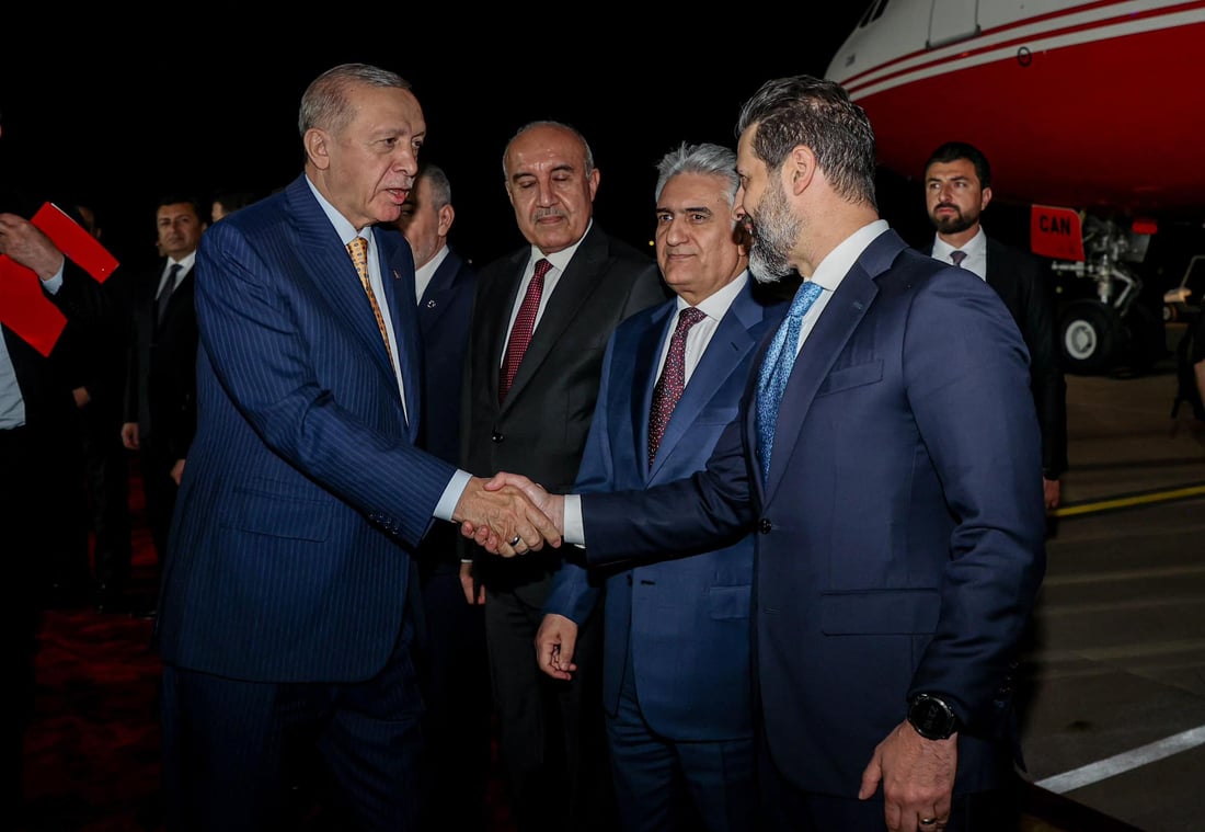 قوباد طالباني يكشف عن حديثه مع أردوغان في اجتماع أربيل