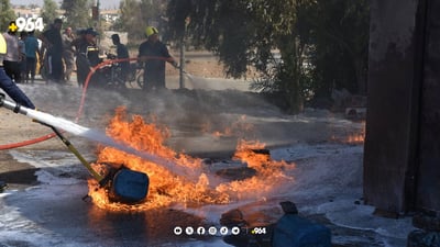 بەنزینی بە دەبە دەفرۆشت بەڵام گڕی گرت و سووتا