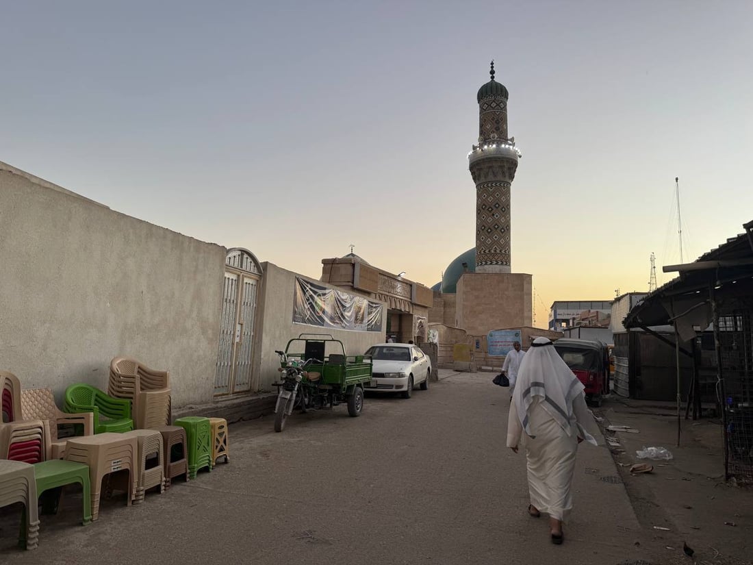 أهل نجد في العراق بنوا هذا المسجد ليس من أجل الصلاة فقط (فيديو)