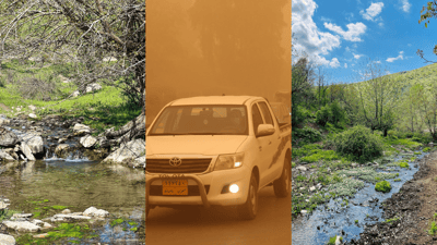 پلەی گەرما بەرزتردەبێتەوە و لە هەندێک شوێنێش تۆز و خۆڵ دەبێت