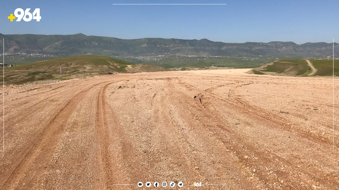 شەقامە 100 مەترییەکەی سلێمانی چاوەڕوانی پارەیە