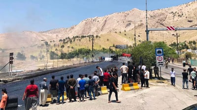 وەرگەڕانى تەنکەرەکەى دەربەندیخان 20 ملیۆن دینار زیانى لە کەرتى کارەبا داوە