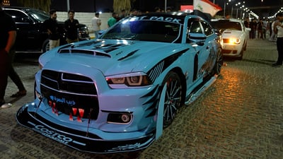 Basra auto show draws crowds, revives calls for dedicated racetrack