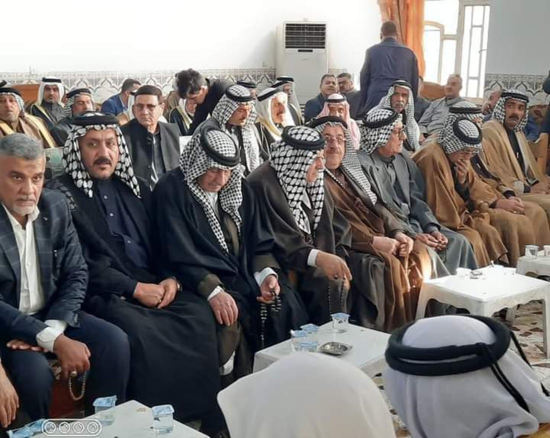 ديالى: شيخ شمر يتنازل عن فصل عشائري تكريما للحضور