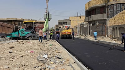 فيديو: سوق الشيوخ حصلت على تبليط 60 شارعاً.. ومقرنص وتشجير وإنارة