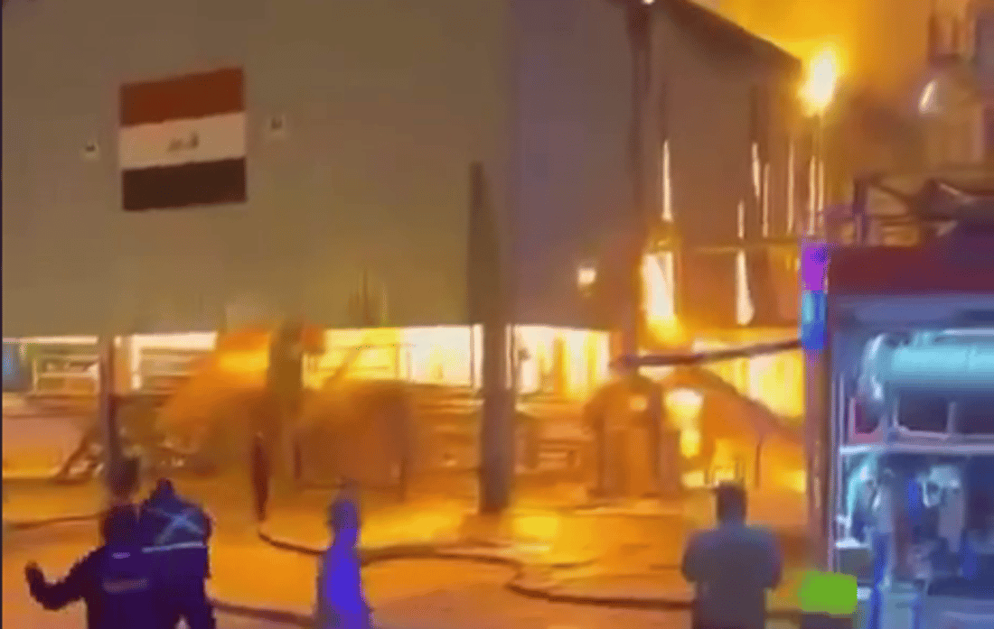 إصابة 6 عمال في حريق مصفى بيجي – خلية الإعلام