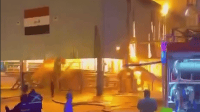 إصابة 6 عمال في حريق مصفى بيجي – خلية الإعلام