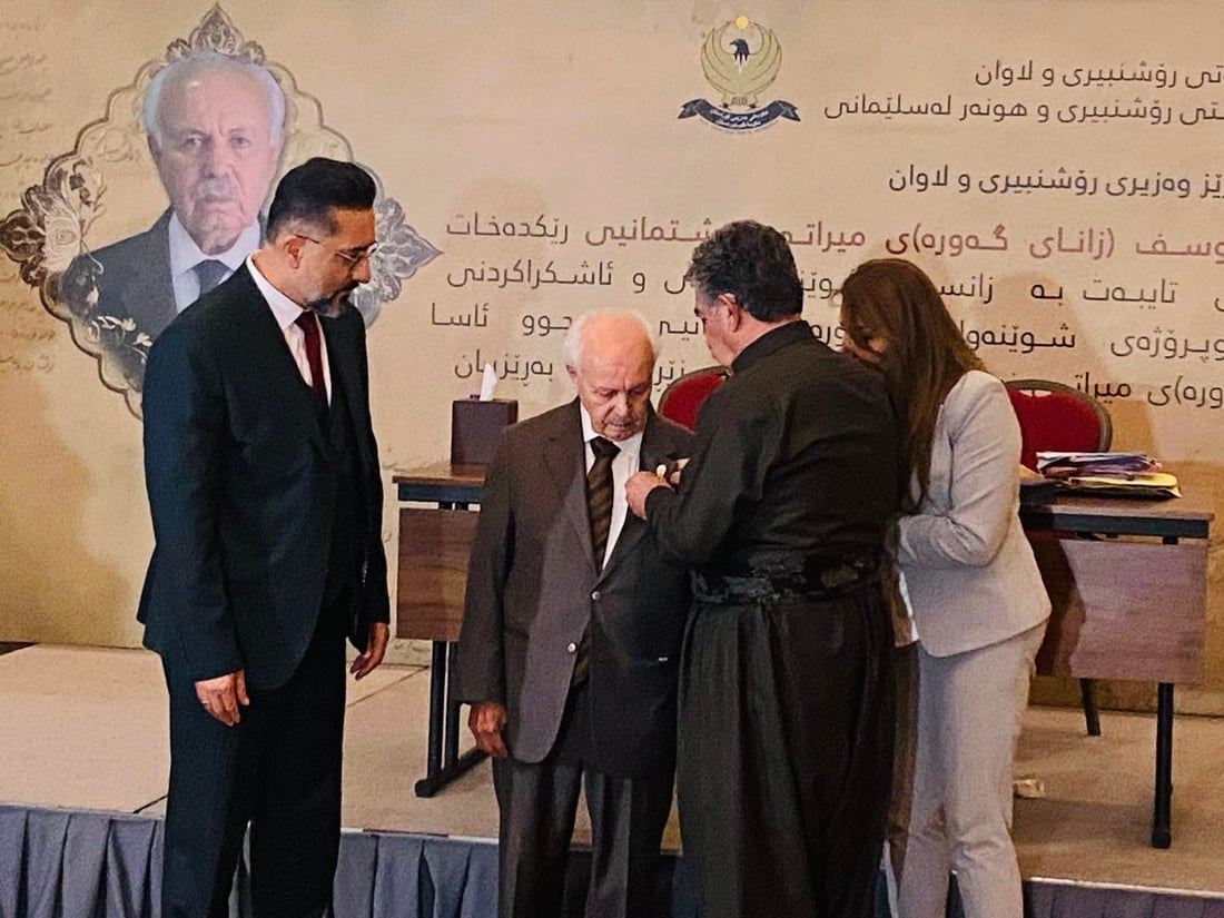 عەبدولڕەقیب یوسف وه‌ک (زانای گەورەی میراتی نیشتمانی) ناسێندرا