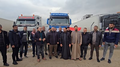 Nineveh truck drivers launch open-ended strike