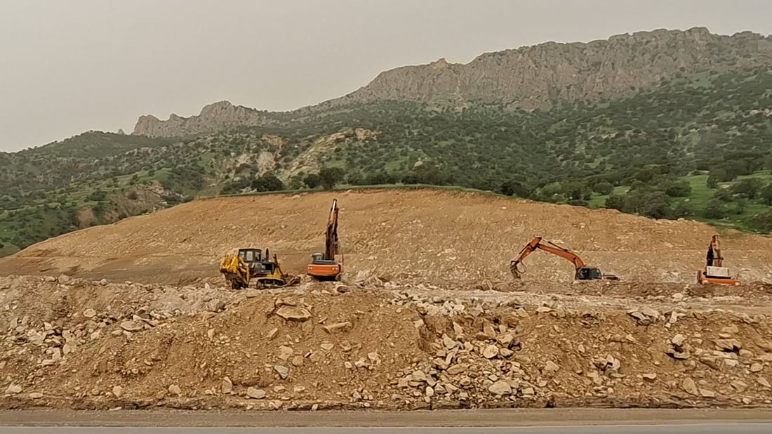 کارکردن لە رێگای دەبەندیخان - زەڕایەن دەستیپێکردووەتەوە