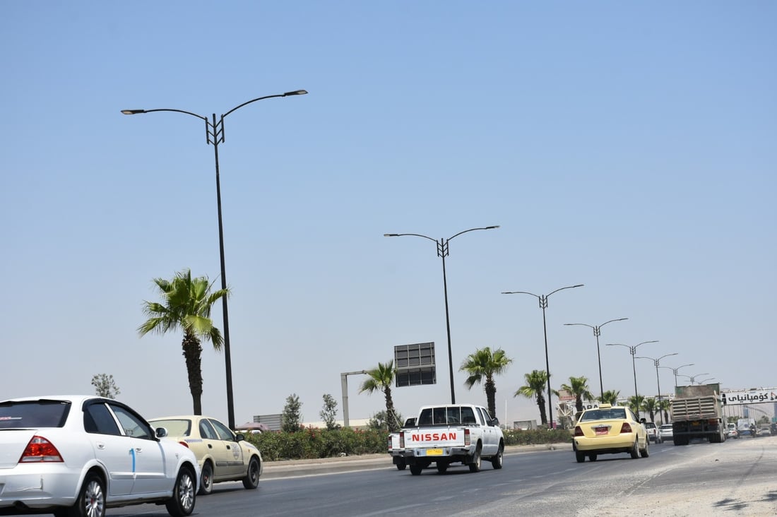 شاڕێی نێوان وڵوبە و تانجەڕۆ بە 154 گڵۆپ رووناک دەکرێتەوە