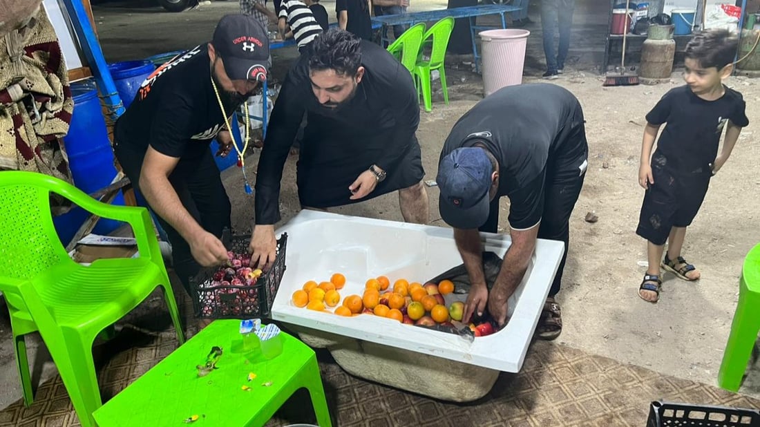 فيديو: المواكب الكسنزانية تتخذ من كراج البصرة الموحد مقراً لخدمة زوار الأربعين