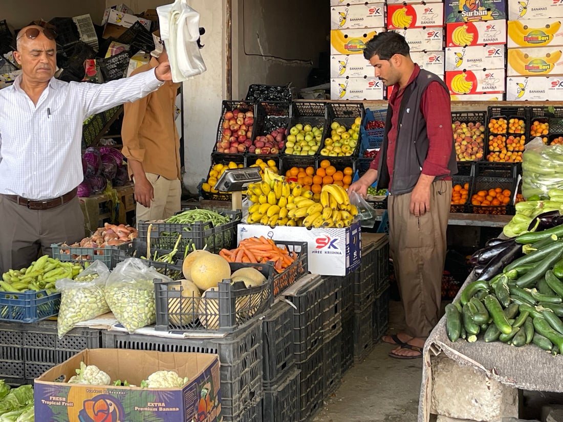 علوة كركوك: الباميا العراقية “مغرورة” بـ4 آلاف.. والمشمش يختفي بسرعة (صور)