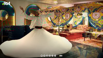 لە سلێمانی سەمای مەولانا دەکرێت