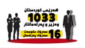 له‌دواى راپه‌ڕینه‌وه‌ 1033 كه‌س له‌ هه‌رێمى كوردستان بوونه‌ته‌ وه‌زیر و په‌رله‌مانتار