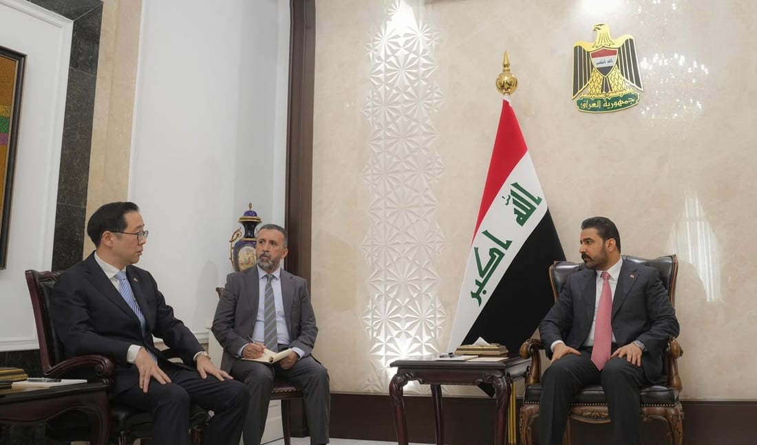 رسالة من رئيس كوريا الجنوبية إلى الزيدي.. تأكيد على شراكة اقتصادية مع العراق