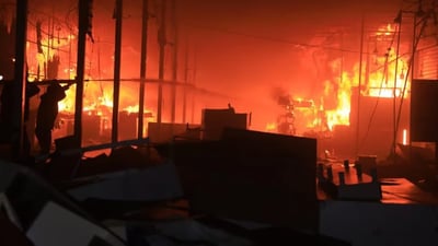 Turkish group ‘claims responsibility’ for Erbil’s Langa market fire
