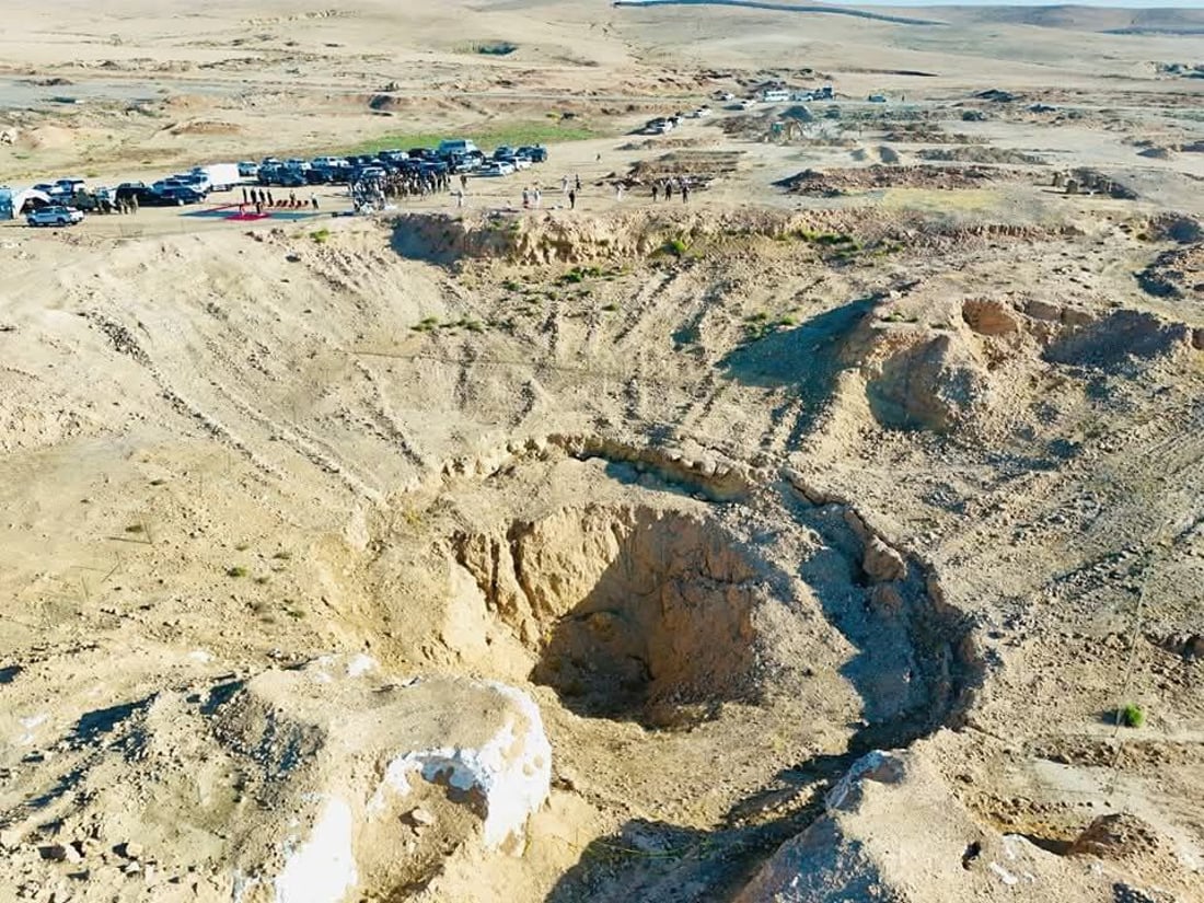 Excavation begins at Al-Khasfa, one of Iraq’s largest ISIS mass graves