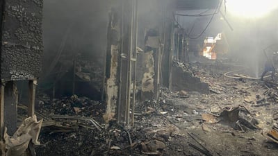 دوكاندارێكی بازاڕی چه‌لێ: هه‌ندێك كه‌لوپه‌لمان رزگار كرد دواتر لێیان دزین