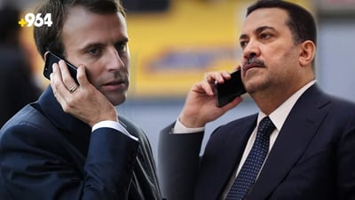 Al-Sudani receives phone call from French president Macron