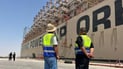 الباخرة التركية الأولى تصل أم قصر لدعم شبكة الكهرباء