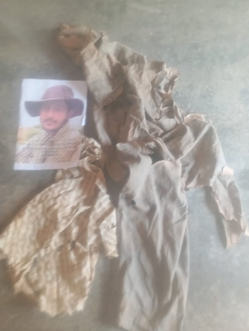 دوو ساڵە بێ سۆراغە؛ هەفتەى رابردوو جلەکانى دۆزرایەوە